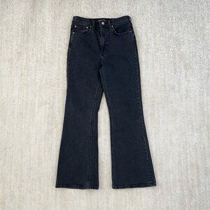 Aritzia Denim Forum The Twiggy High Rise Flare Jeans 27